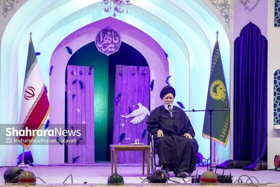 گزارش تصویری | آیین افتتاحیه بیست‌ودومین اجلاس بین‌المللی پیرغلامان حسینی در حرم مطهر رضوی