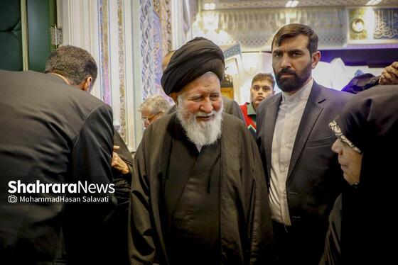 گزارش تصویری | آیین افتتاحیه بیست‌ودومین اجلاس بین‌المللی پیرغلامان حسینی در حرم مطهر رضوی