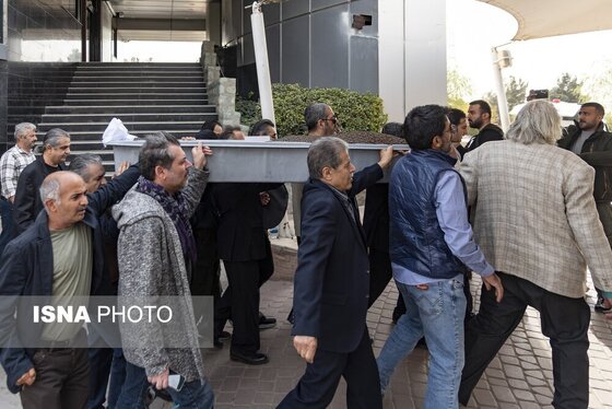 گزارش تصویری | مراسم تشییع پیکر «همایون ارشادی»