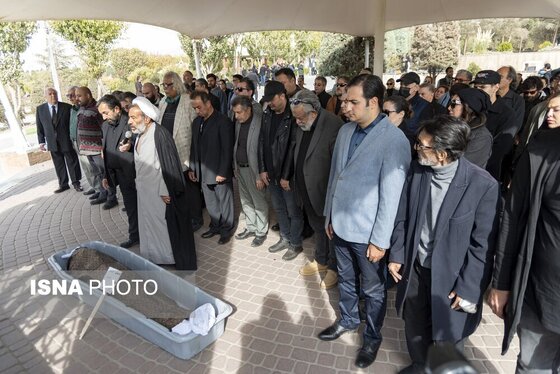 گزارش تصویری | مراسم تشییع پیکر «همایون ارشادی»