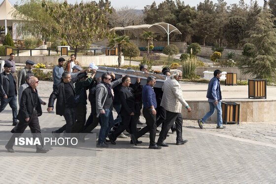 گزارش تصویری | مراسم تشییع پیکر «همایون ارشادی»