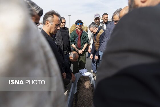 گزارش تصویری | مراسم تشییع پیکر «همایون ارشادی»