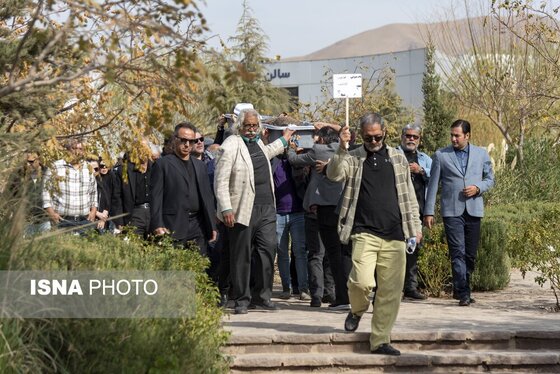 گزارش تصویری | مراسم تشییع پیکر «همایون ارشادی»