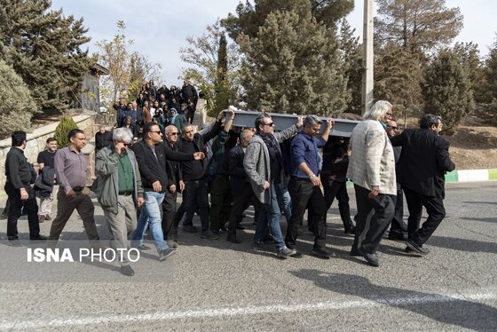 گزارش تصویری | مراسم تشییع پیکر «همایون ارشادی»