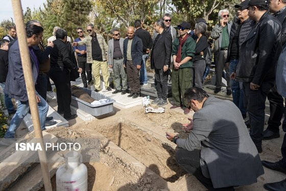 گزارش تصویری | مراسم تشییع پیکر «همایون ارشادی»