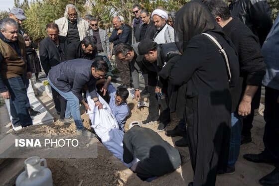 گزارش تصویری | مراسم تشییع پیکر «همایون ارشادی»