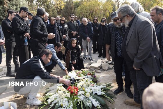 گزارش تصویری | مراسم تشییع پیکر «همایون ارشادی»