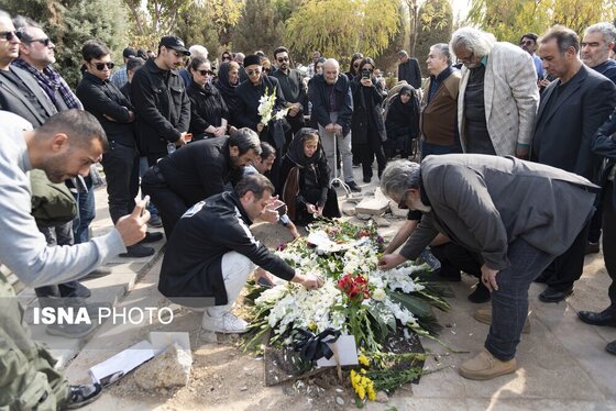 گزارش تصویری | مراسم تشییع پیکر «همایون ارشادی»