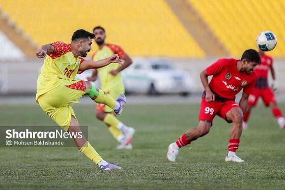 گزارش تصویری | لیگ دسته سوم فوتبال | مسابقه پشتیبانی نزاجا و پرواز سیمرغ مازندران