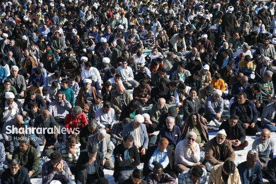 گزارش تصویری | اقامه نماز باران و استغاثه به درگاه الهی در مشهد (۲۲ آبان ۱۴۰۴)