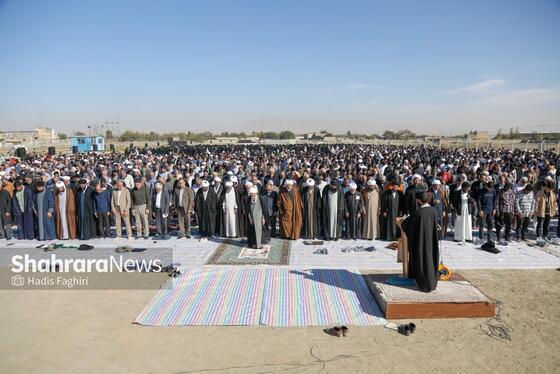 گزارش تصویری | اقامه نماز باران و استغاثه به درگاه الهی در مشهد (۲۲ آبان ۱۴۰۴)