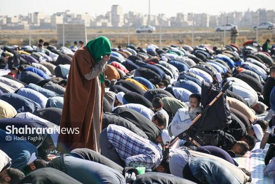 گزارش تصویری | اقامه نماز باران و استغاثه به درگاه الهی در مشهد (۲۲ آبان ۱۴۰۴)