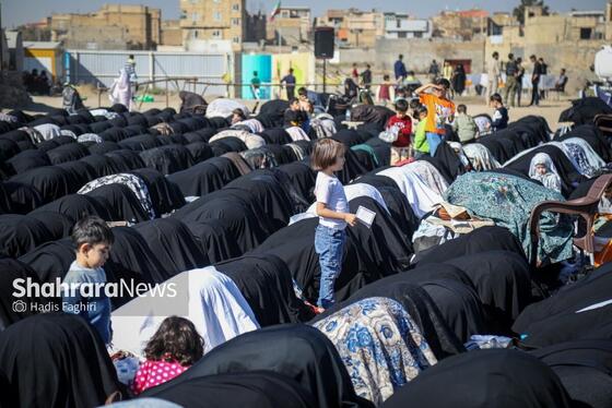 گزارش تصویری | اقامه نماز باران و استغاثه به درگاه الهی در مشهد (۲۲ آبان ۱۴۰۴)