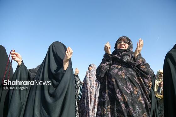 گزارش تصویری | اقامه نماز باران و استغاثه به درگاه الهی در مشهد (۲۲ آبان ۱۴۰۴)