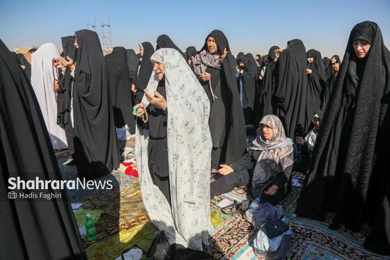 گزارش تصویری | اقامه نماز باران و استغاثه به درگاه الهی در مشهد (۲۲ آبان ۱۴۰۴)