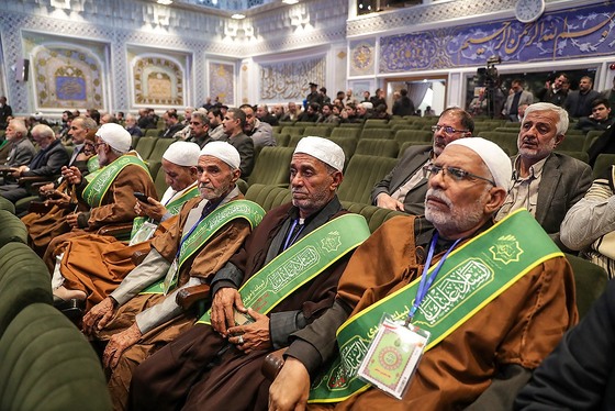 گزارش تصویری | اختتامیه بیست‌ودومین اجلاسیه بین‌المللی پیرغلامان حسینی در حرم مطهر رضوی