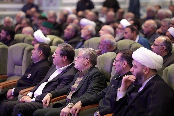 گزارش تصویری | اختتامیه بیست‌ودومین اجلاسیه بین‌المللی پیرغلامان حسینی در حرم مطهر رضوی