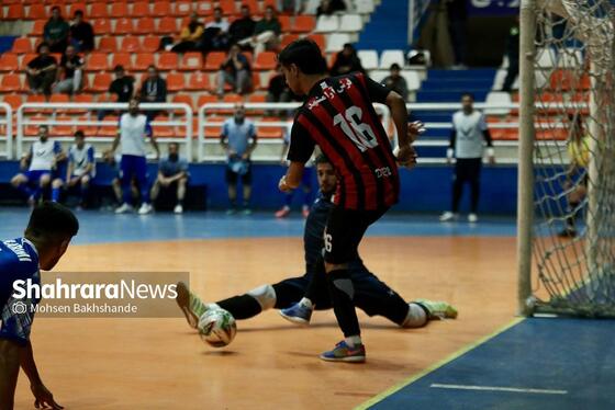 گزارش تصویری | لیگ دسته اول فوتسال | مسابقه بازرگانی دائم پناه و کسری گرمدره