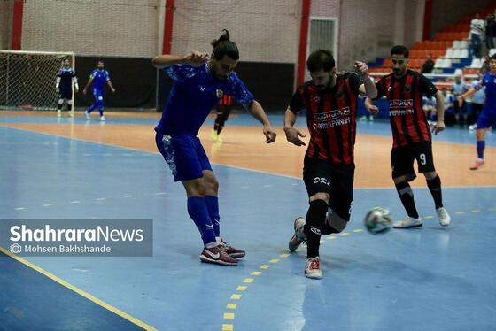 گزارش تصویری | لیگ دسته اول فوتسال | مسابقه بازرگانی دائم پناه و کسری گرمدره