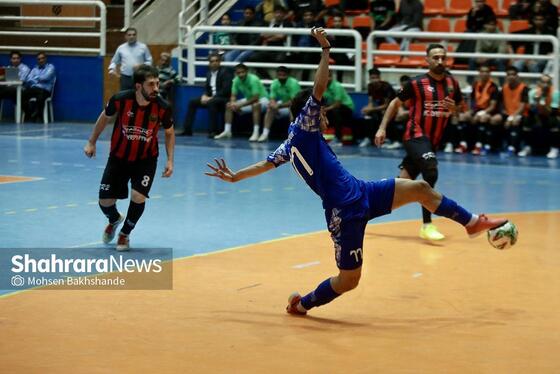 گزارش تصویری | لیگ دسته اول فوتسال | مسابقه بازرگانی دائم پناه و کسری گرمدره