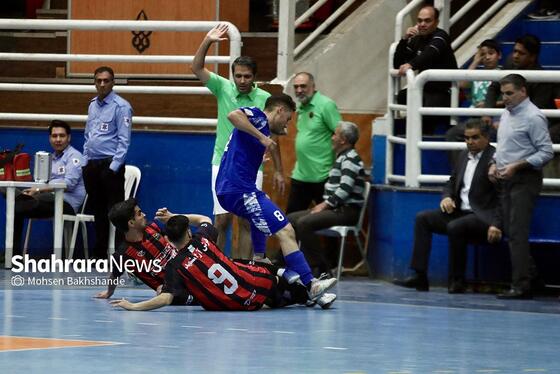 گزارش تصویری | لیگ دسته اول فوتسال | مسابقه بازرگانی دائم پناه و کسری گرمدره