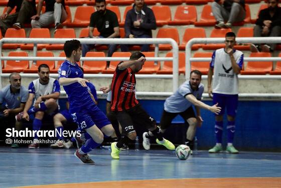 گزارش تصویری | لیگ دسته اول فوتسال | مسابقه بازرگانی دائم پناه و کسری گرمدره
