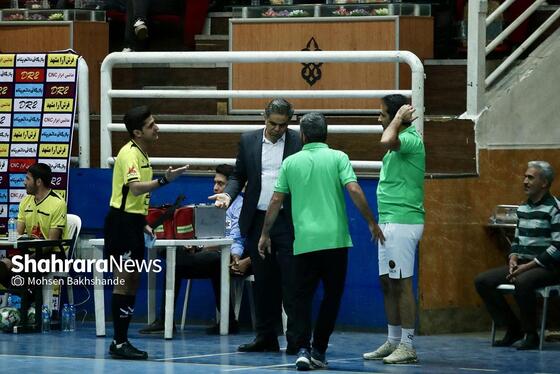 گزارش تصویری | لیگ دسته اول فوتسال | مسابقه بازرگانی دائم پناه و کسری گرمدره