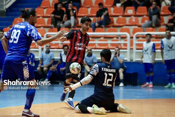 گزارش تصویری | لیگ دسته اول فوتسال | مسابقه بازرگانی دائم پناه و کسری گرمدره