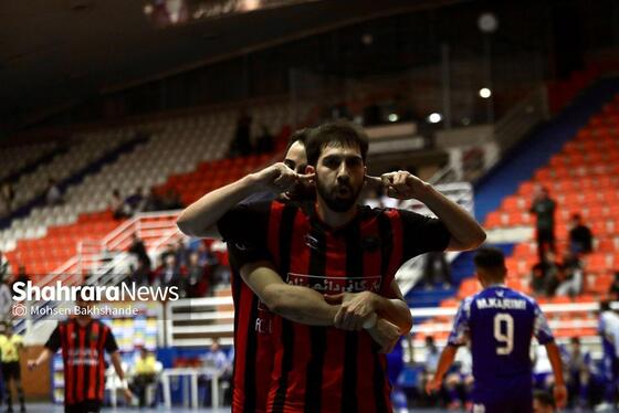 گزارش تصویری | لیگ دسته اول فوتسال | مسابقه بازرگانی دائم پناه و کسری گرمدره