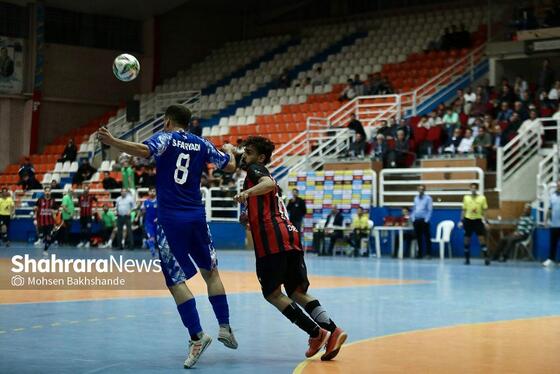 گزارش تصویری | لیگ دسته اول فوتسال | مسابقه بازرگانی دائم پناه و کسری گرمدره