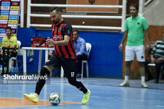 گزارش تصویری | لیگ دسته اول فوتسال | مسابقه بازرگانی دائم پناه و کسری گرمدره