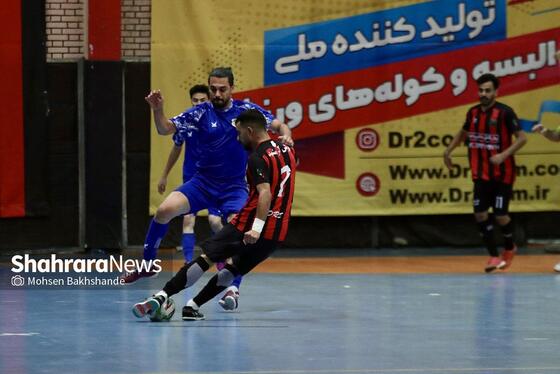 گزارش تصویری | لیگ دسته اول فوتسال | مسابقه بازرگانی دائم پناه و کسری گرمدره
