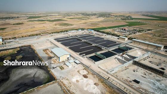 گزارش تصویری | فاز توسعه تصفیه‌خانه شماره دو غرب مشهد (پرکندآباد) (۲۶ آبان ۱۴۰۴)