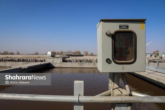 گزارش تصویری | فاز توسعه تصفیه‌خانه شماره دو غرب مشهد (پرکندآباد) (۲۶ آبان ۱۴۰۴)