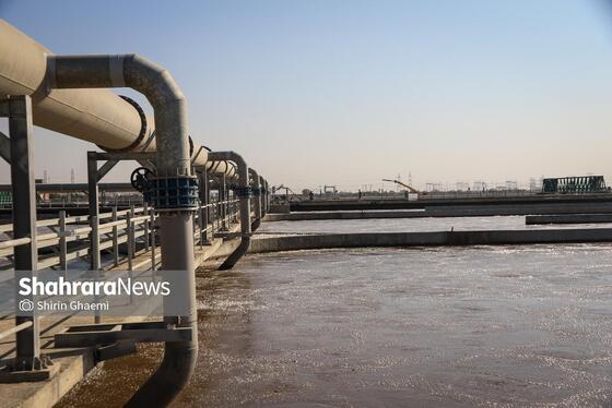 گزارش تصویری | فاز توسعه تصفیه‌خانه شماره دو غرب مشهد (پرکندآباد) (۲۶ آبان ۱۴۰۴)