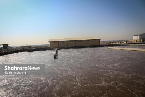 گزارش تصویری | فاز توسعه تصفیه‌خانه شماره دو غرب مشهد (پرکندآباد) (۲۶ آبان ۱۴۰۴)