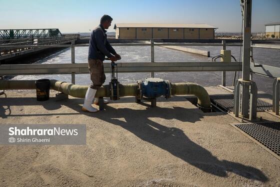 گزارش تصویری | فاز توسعه تصفیه‌خانه شماره دو غرب مشهد (پرکندآباد) (۲۶ آبان ۱۴۰۴)