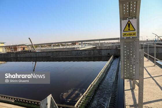 گزارش تصویری | فاز توسعه تصفیه‌خانه شماره دو غرب مشهد (پرکندآباد) (۲۶ آبان ۱۴۰۴)
