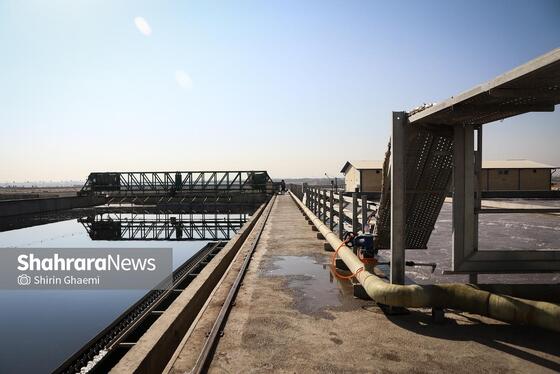 گزارش تصویری | فاز توسعه تصفیه‌خانه شماره دو غرب مشهد (پرکندآباد) (۲۶ آبان ۱۴۰۴)
