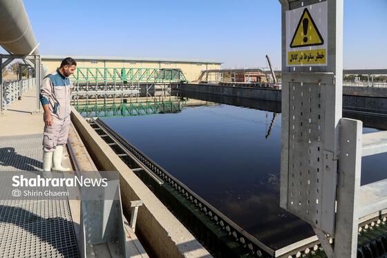 گزارش تصویری | فاز توسعه تصفیه‌خانه شماره دو غرب مشهد (پرکندآباد) (۲۶ آبان ۱۴۰۴)