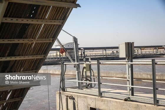گزارش تصویری | فاز توسعه تصفیه‌خانه شماره دو غرب مشهد (پرکندآباد) (۲۶ آبان ۱۴۰۴)