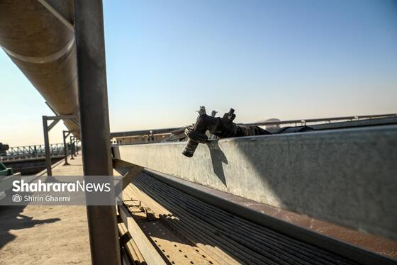 گزارش تصویری | فاز توسعه تصفیه‌خانه شماره دو غرب مشهد (پرکندآباد) (۲۶ آبان ۱۴۰۴)