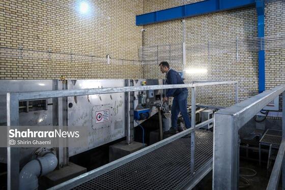 گزارش تصویری | فاز توسعه تصفیه‌خانه شماره دو غرب مشهد (پرکندآباد) (۲۶ آبان ۱۴۰۴)