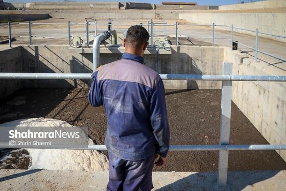 گزارش تصویری | فاز توسعه تصفیه‌خانه شماره دو غرب مشهد (پرکندآباد) (۲۶ آبان ۱۴۰۴)