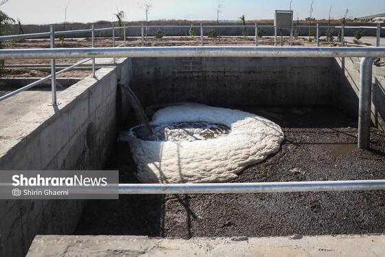 گزارش تصویری | فاز توسعه تصفیه‌خانه شماره دو غرب مشهد (پرکندآباد) (۲۶ آبان ۱۴۰۴)