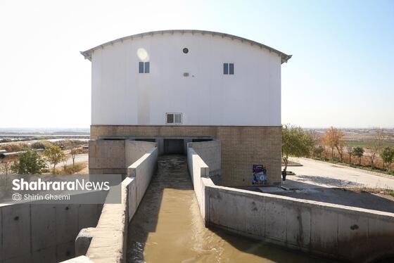 گزارش تصویری | فاز توسعه تصفیه‌خانه شماره دو غرب مشهد (پرکندآباد) (۲۶ آبان ۱۴۰۴)