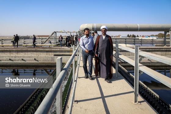 گزارش تصویری | فاز توسعه تصفیه‌خانه شماره دو غرب مشهد (پرکندآباد) (۲۶ آبان ۱۴۰۴)
