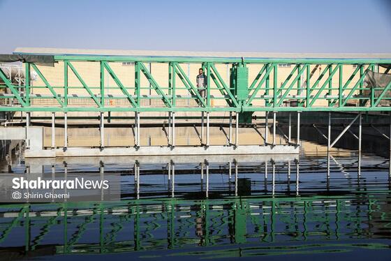 گزارش تصویری | فاز توسعه تصفیه‌خانه شماره دو غرب مشهد (پرکندآباد) (۲۶ آبان ۱۴۰۴)