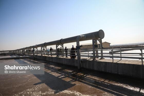 گزارش تصویری | فاز توسعه تصفیه‌خانه شماره دو غرب مشهد (پرکندآباد) (۲۶ آبان ۱۴۰۴)