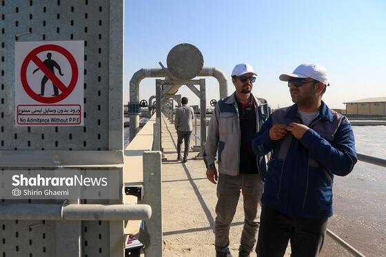 گزارش تصویری | فاز توسعه تصفیه‌خانه شماره دو غرب مشهد (پرکندآباد) (۲۶ آبان ۱۴۰۴)